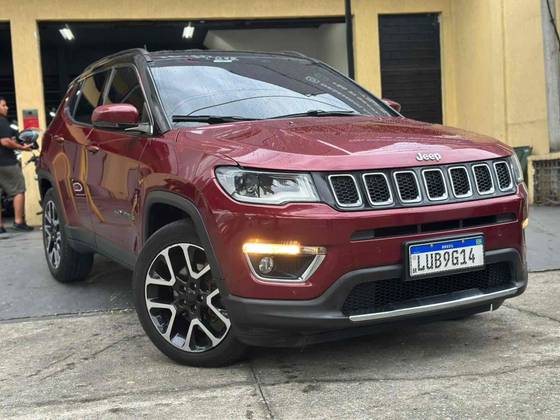 JEEP COMPASS 2.0 16V FLEX LIMITED AUTOMÁTICO JEEP COMPASS 2.0 16V FLEX LIMITED AUTOMÁTICO